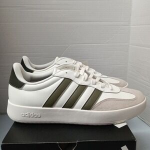 Adidas Barreda JI2309 Sneaker Men's Off White Olive Sportswear Shoes Size 10.5